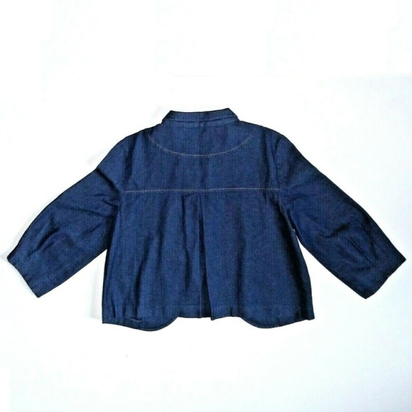 Women’s denim jacket Swing Chadwicks partial open - Picture 3 of 4